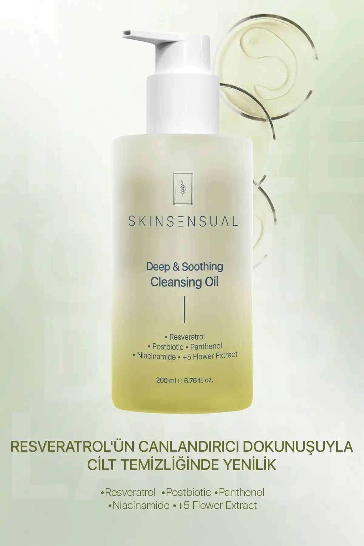 Skin Sensual Derin ve Rahatlatıcı Temizleme Yağı ile Cilt Bakımında Yenilikçi Deneyim