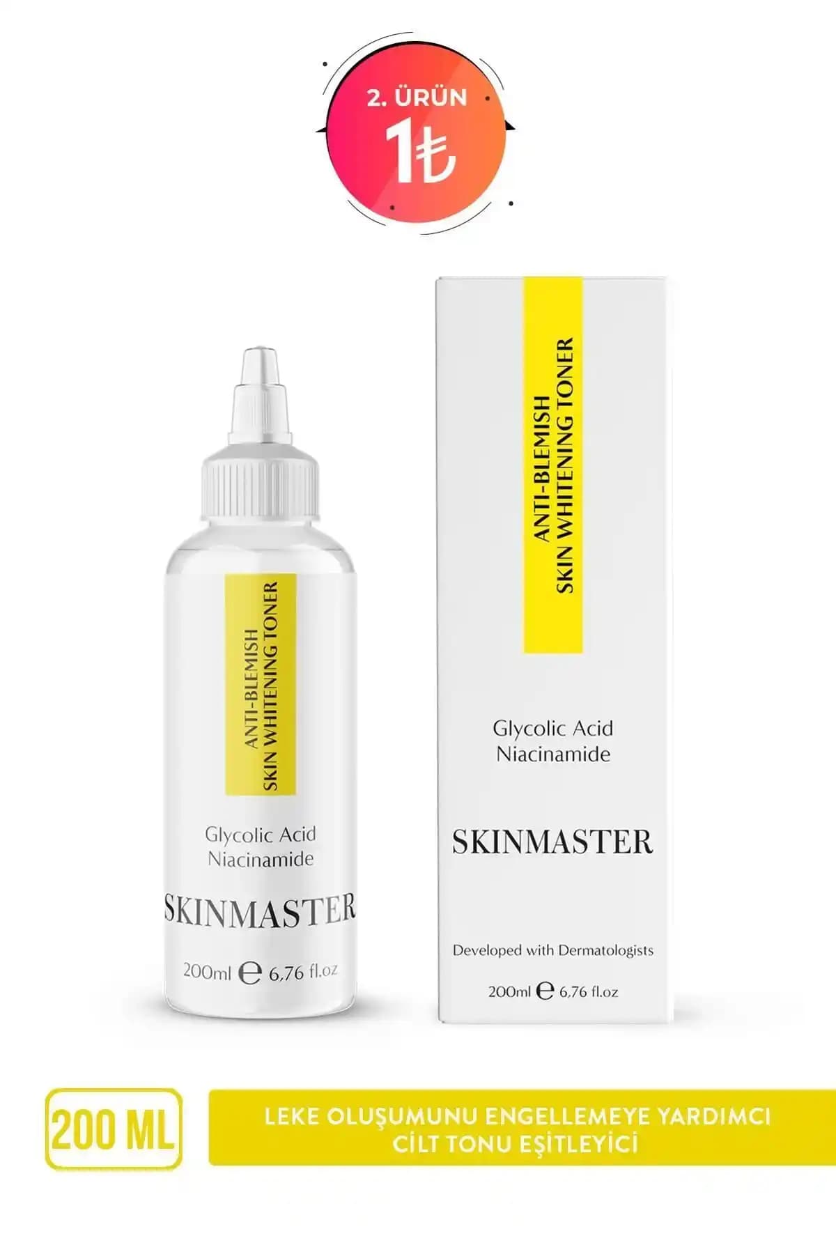SkinMaster Leke Giderici Cilt Tonu Eşitleyici Tonik Ürün Özellikleri ve Faydaları