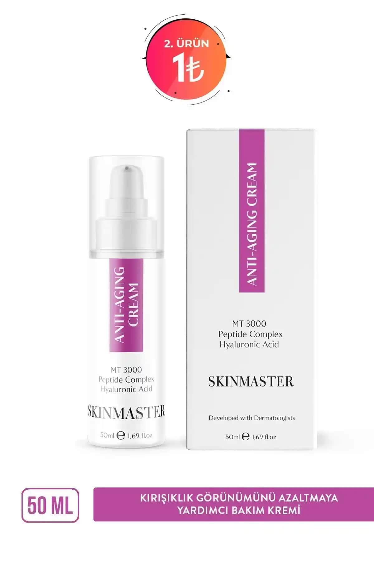 SkinMaster Yaşlanma Karşıtı Peptid İçerikli Bakım Kremi İncelemesi ve Kullanım Tavsiyeleri