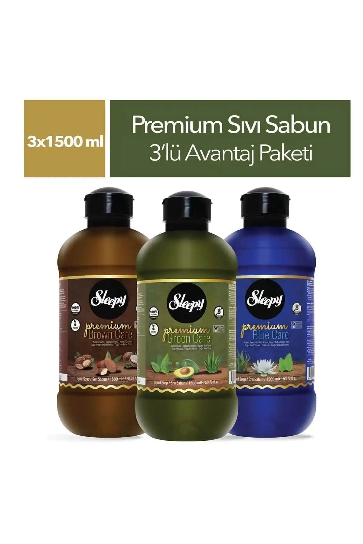 Sleepy Premium Serisi Sıvı Sabun: Güvenli ve Doğal Temizlik İçin Optimal Çözüm