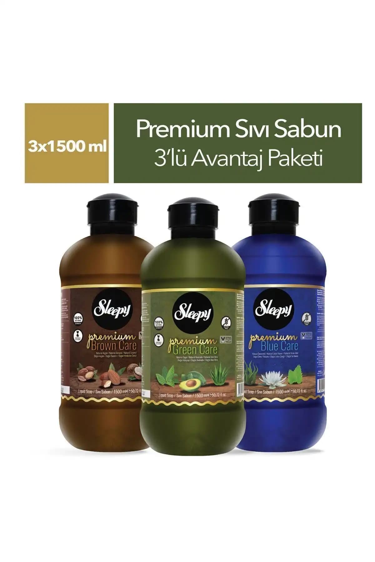 Sleepy Premium Serisi Sıvı Sabun: Güvenli ve Doğal Temizlik İçin Optimal Çözüm