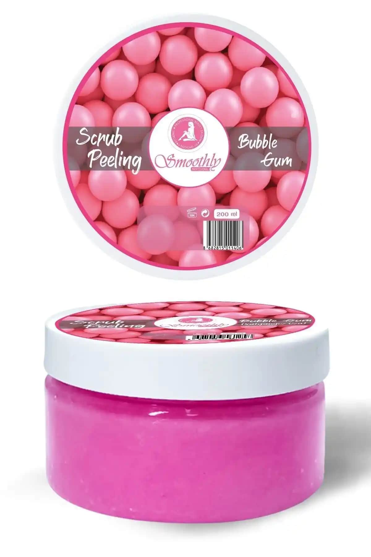 Smoothly Sakız Aromalı Canlandırıcı ve Yumuşatıcı El ve Ayak Bakım Peeling 200 ml: Doğal İçerikli ve Ferahlatıcı Cilt Bakım Ürünü