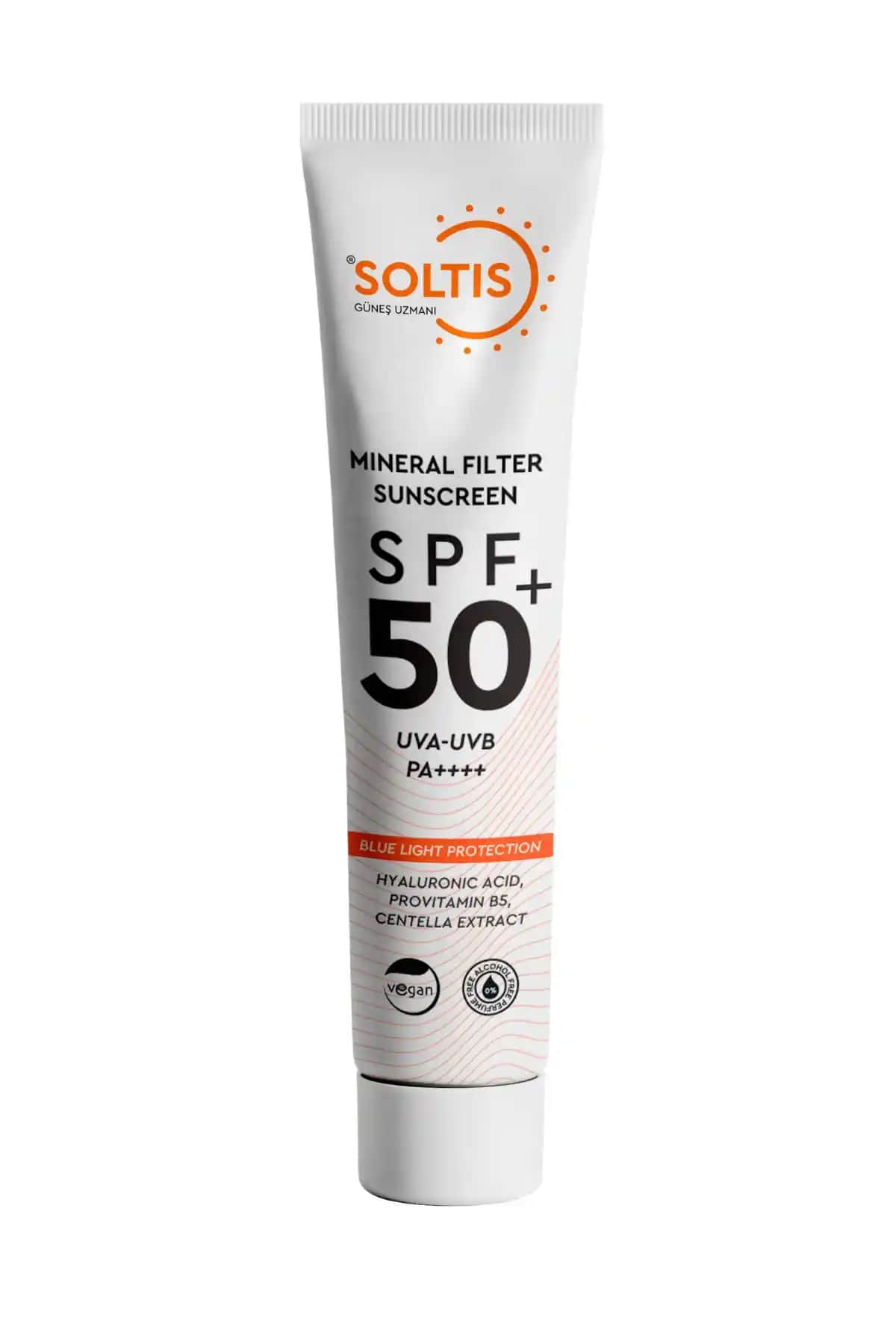2025'te Güneşten Korunmanın Sırrı: Soltis %100 Mineral SPF 50+ Krem