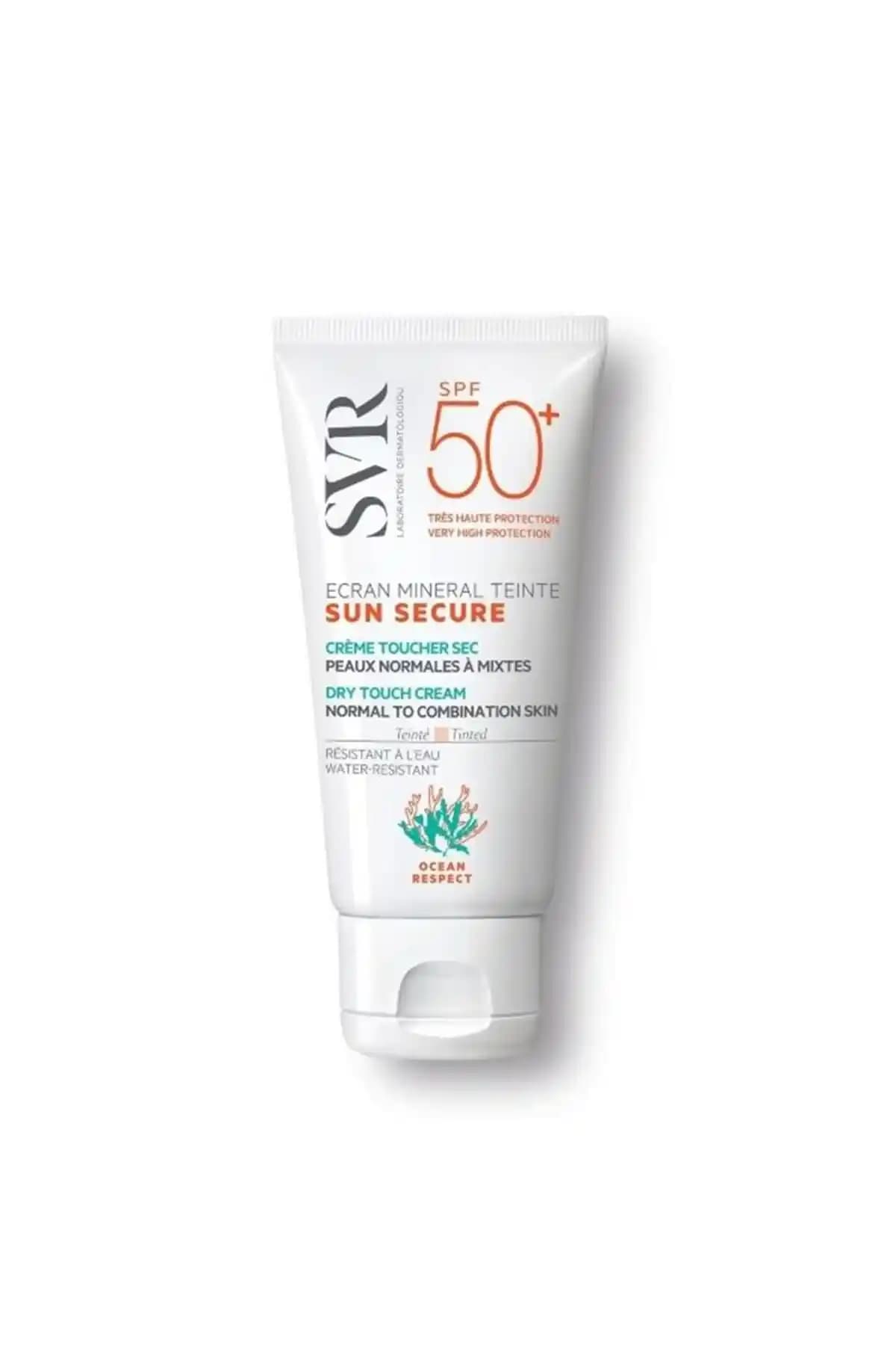 SVR Sun Secure Ecran Mineral Teinte SPF50: Yüksek Koruma ve Günlük Kullanım İçin Güneş Kremi