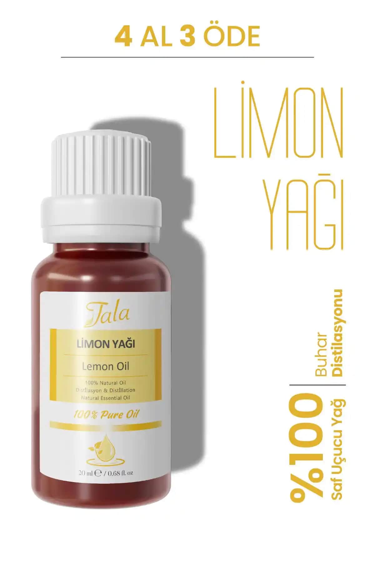 Tala %100 Saf Limon Yağı: Doğal ve Çok Yönlü Bakım Çözümü