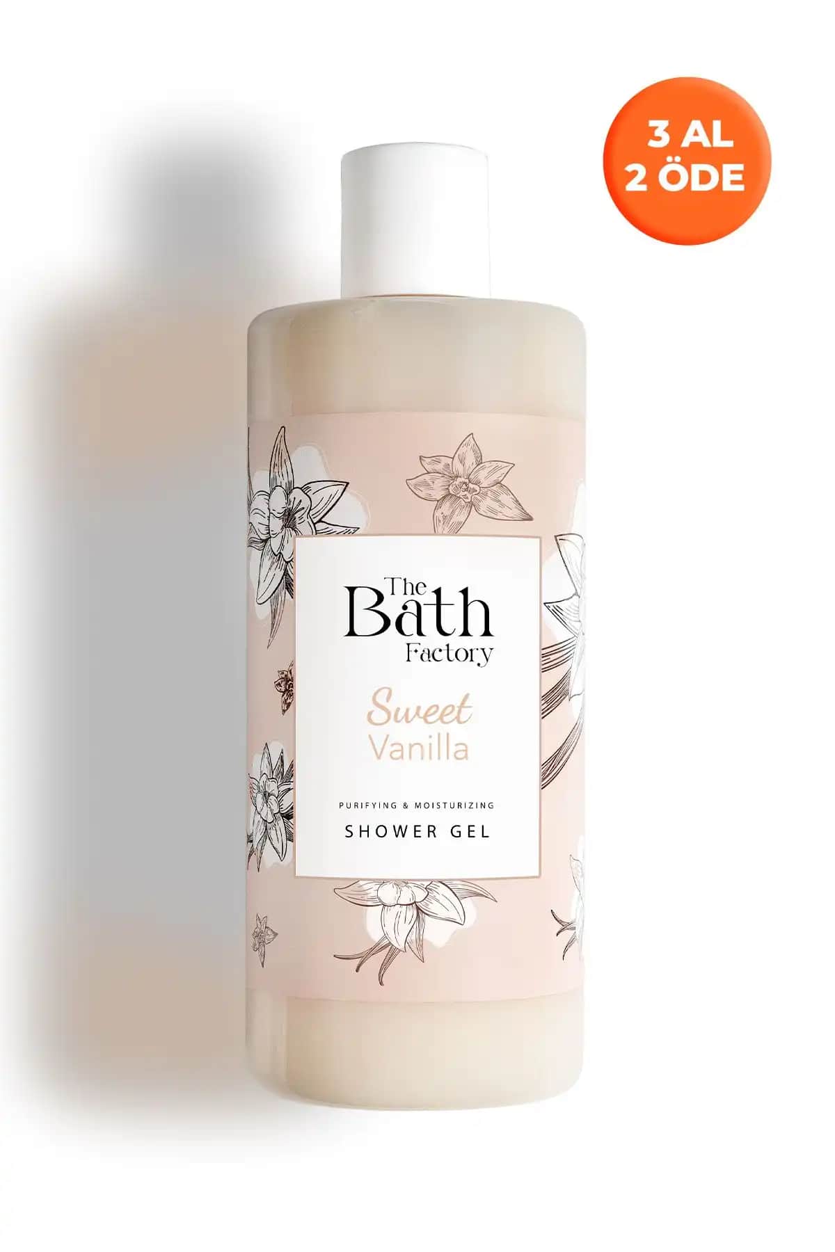 The Bath Factory Vanilya Aromalı Duş Jeli: Doğal İçeriklerle Lüks ve Ferahlatıcı Temizlik