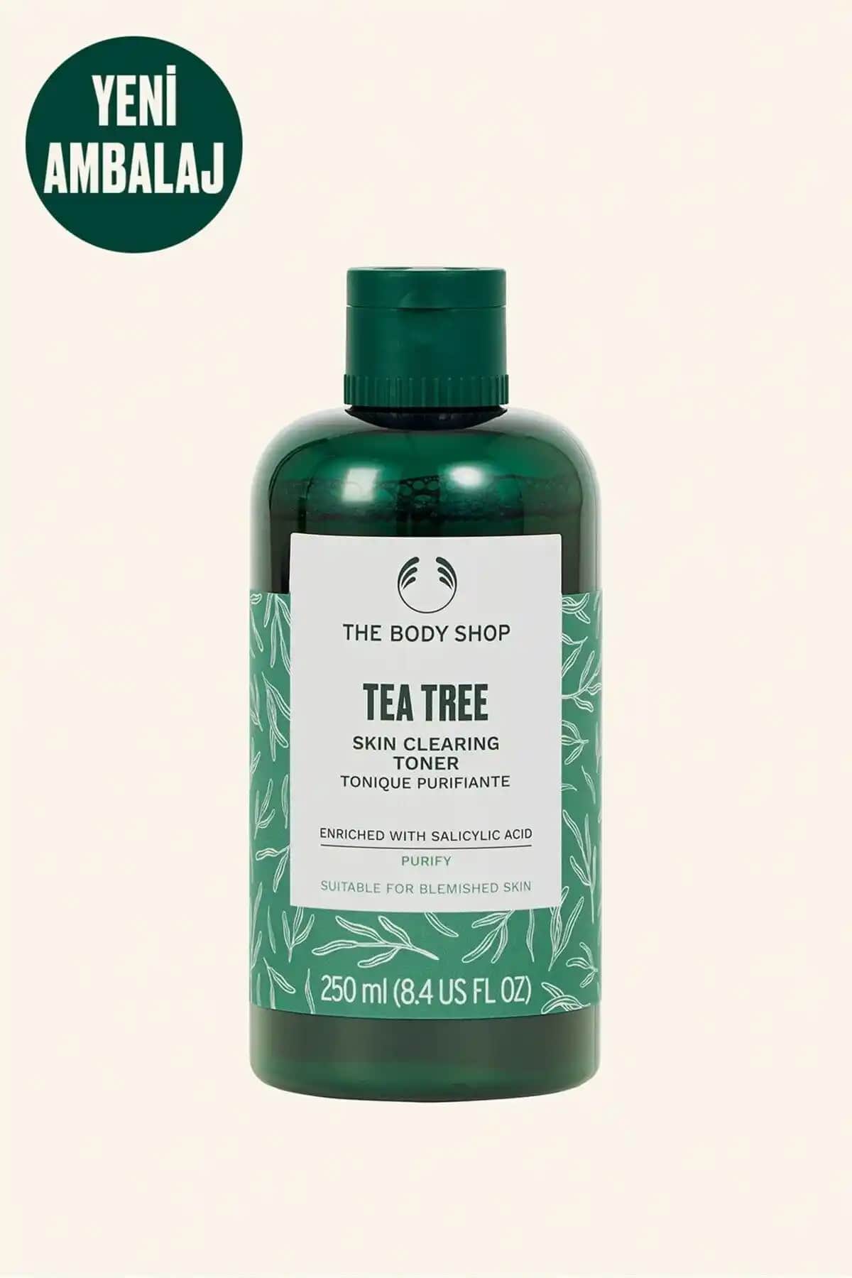 The Body Shop Çay Ağacı Arındırıcı Tonik: Yağlı ve Akne Eğilimli Ciltler İçin Doğal Çözüm