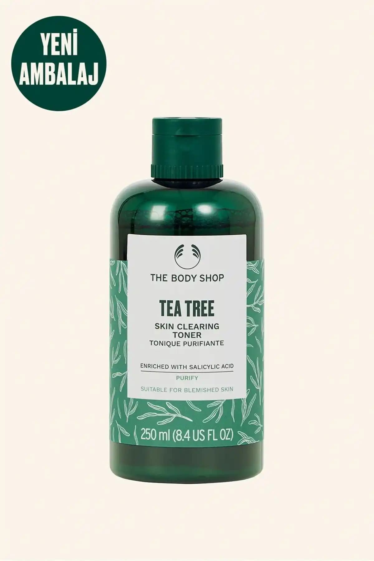 The Body Shop Çay Ağacı Arındırıcı Tonik: Yağlı ve Akne Eğilimli Ciltler İçin Doğal Çözüm