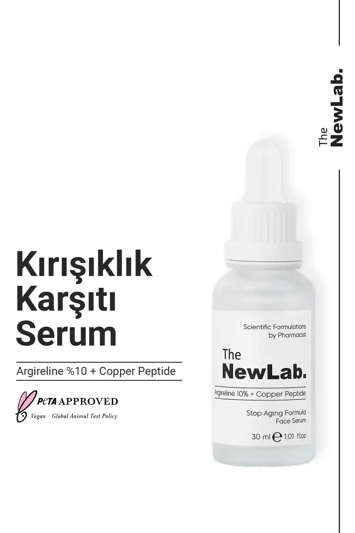 The NewLab Yaşlanma Kaz Ayakları ve Kırışıklık Karşıtı Peptit Yüz Serumu İncelemesi