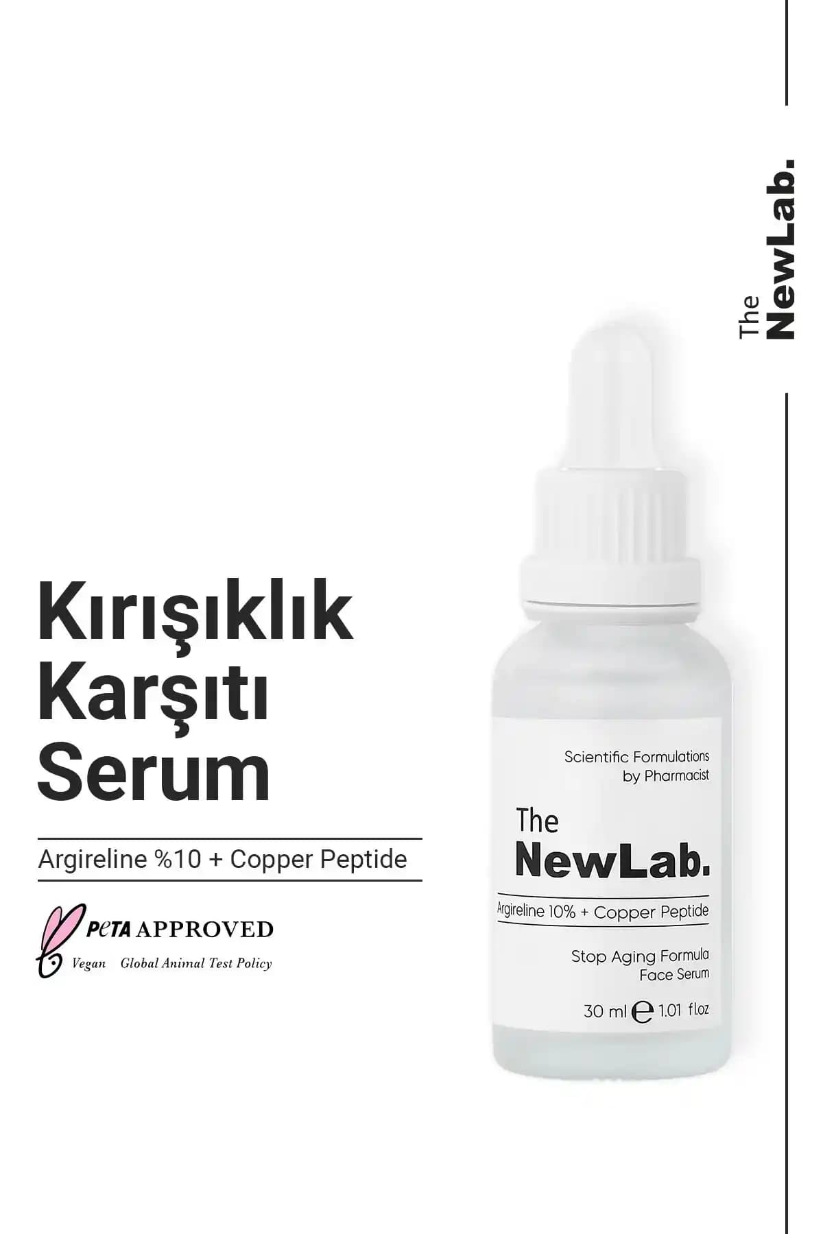 The NewLab Yaşlanma Kaz Ayakları ve Kırışıklık Karşıtı Peptit Yüz Serumu İncelemesi
