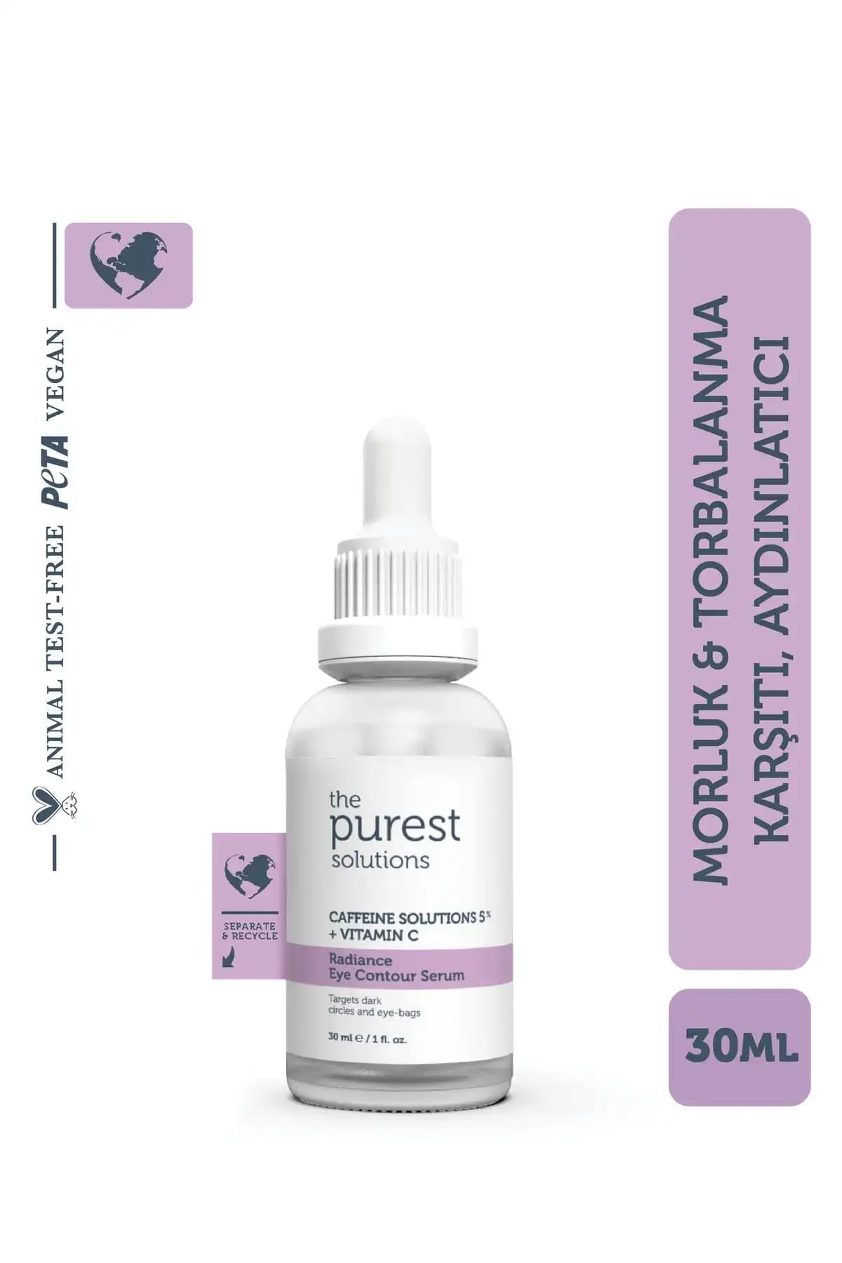 The Purest Solutions Göz Altı Serumu Yaşlanma ve Torbalanma Karşıtı 30ml