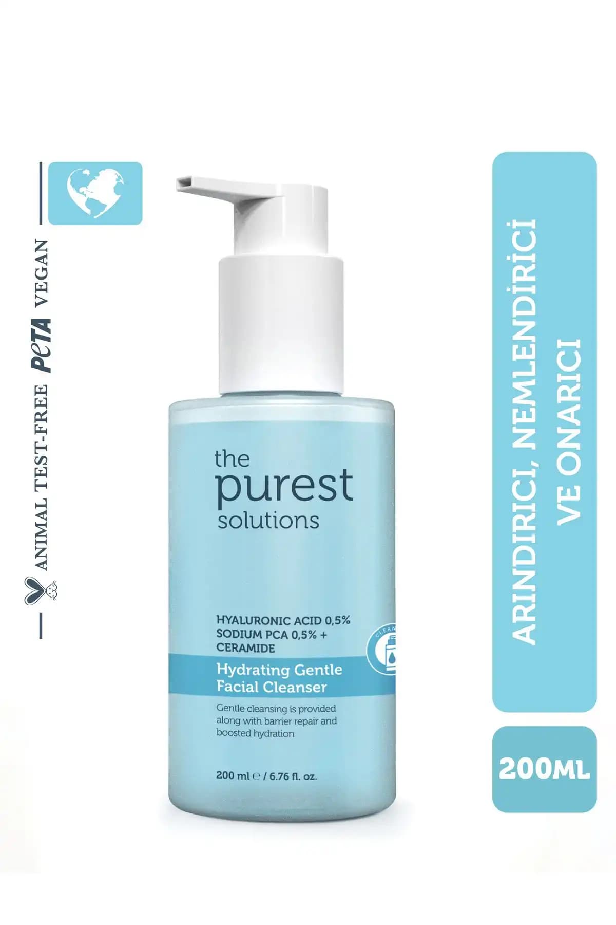 The Purest Solutions Kuru ve Karma Ciltler İçin Nemlendirici ve Bariyer Onarıcı Temizleme Jeli Özellikleri