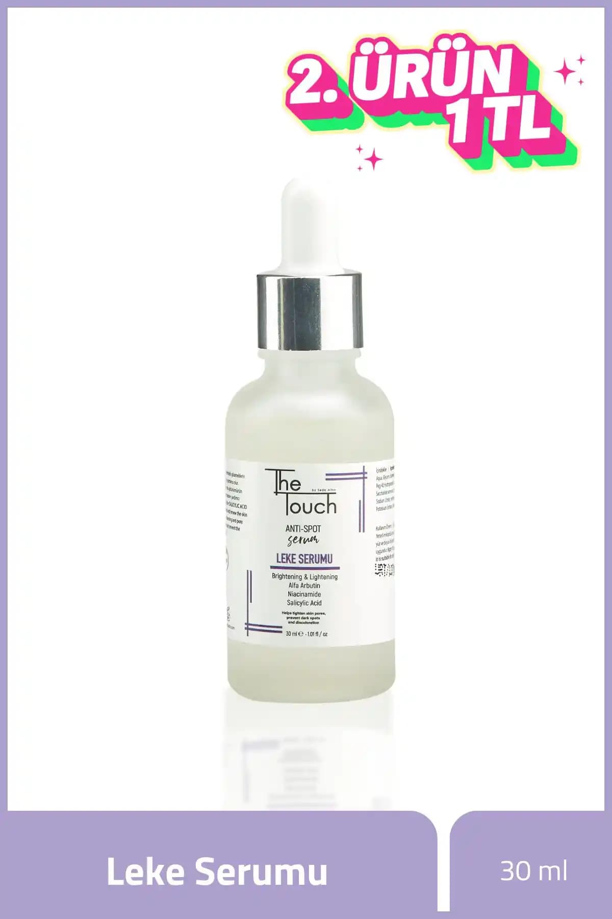 The Touch Seda Altın Leke Serumu: Leke Giderici ve Aydınlatıcı Cilt Bakım Ürünü