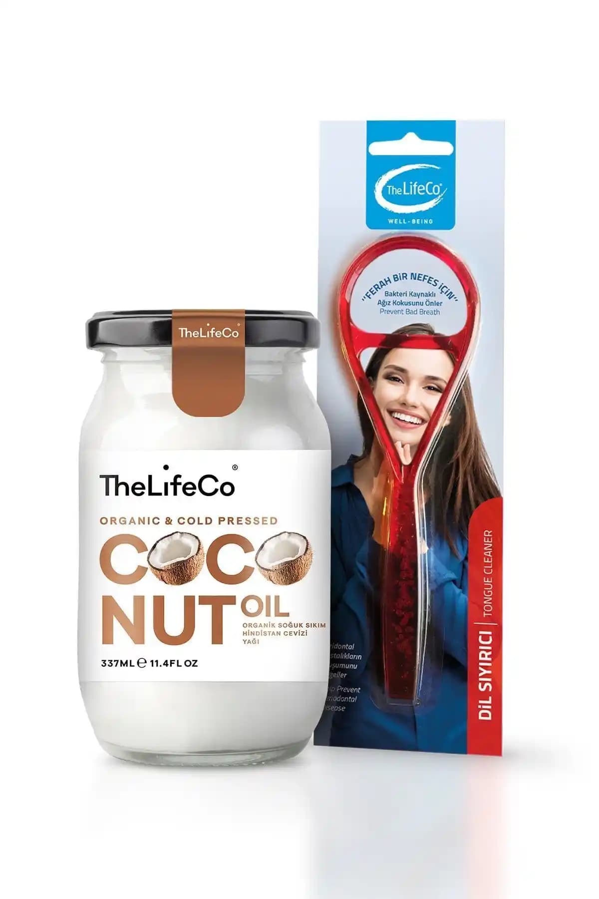 TheLifeCo Organik Soğuk Sıkım Hindistan Cevizi Yağı ve Dil Sıyırıcı Ürünleri Hakkında Detaylı Bilgi