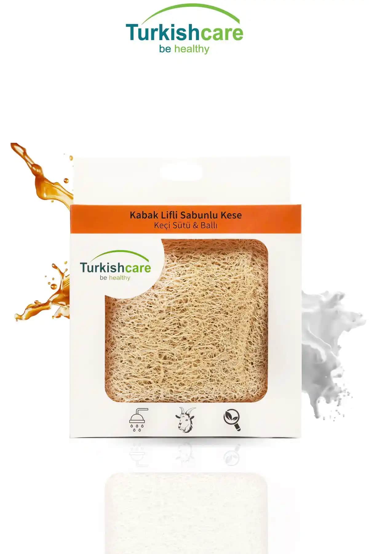 Turkishcare Keçi Sütlü Ballı Keseli Sabun: Doğal ve Güvenli Cilt Temizliği İçin Üstün Seçenek