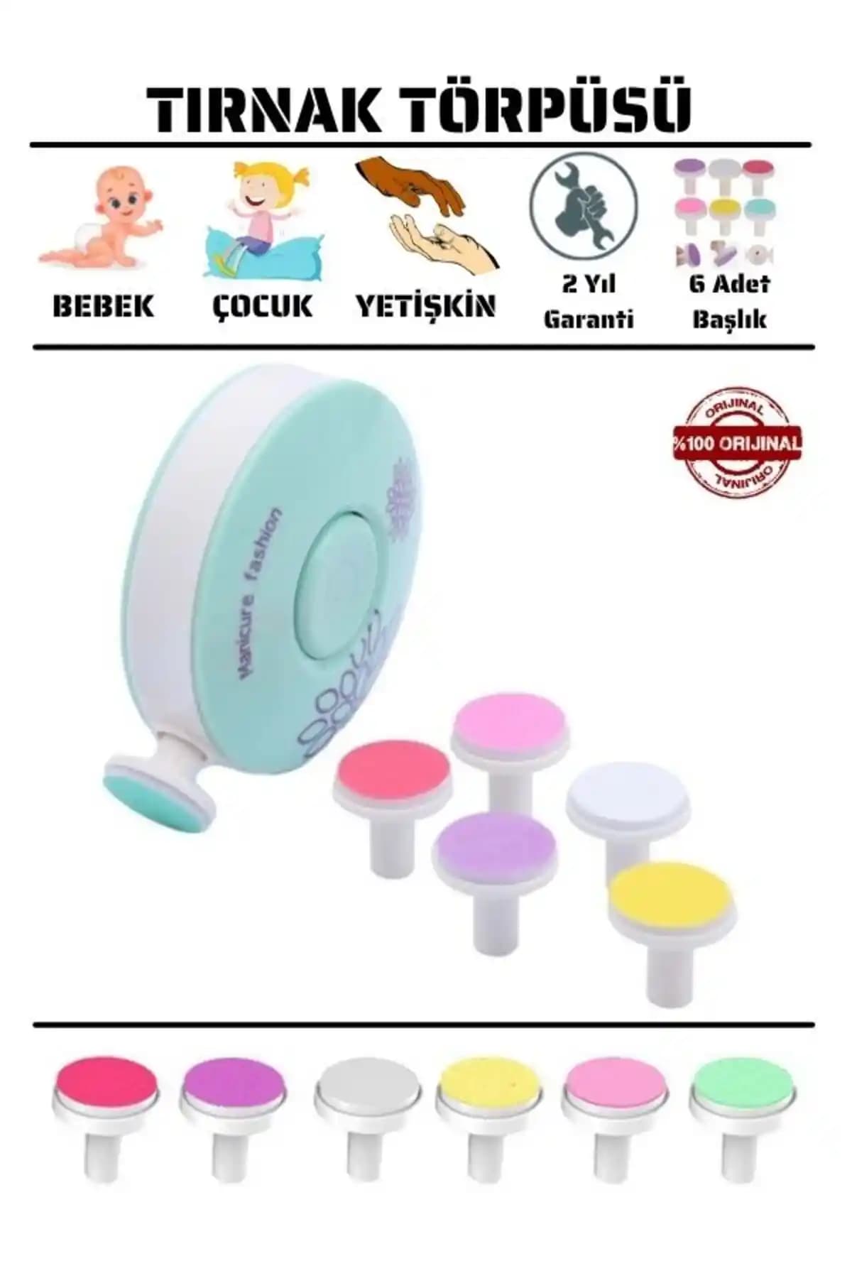 TWOX Çocuk Bebek Dönerli Pilli Tırnak Kesme ve Törpüleme Makinası Ürün Özellikleri ve Kullanım Avantajları