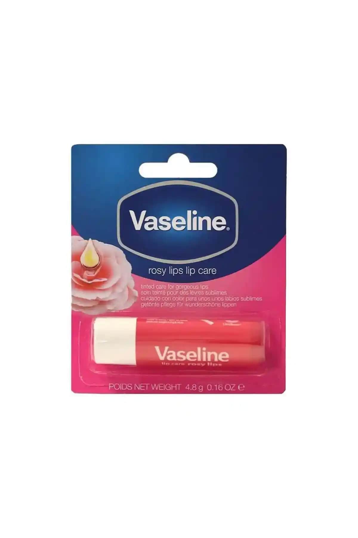 Vaseline Rosy Lips Lip Care: Yoğun Nemlendirme ve Doğal Parlaklık Sağlayan Dudak Bakım Ürünü