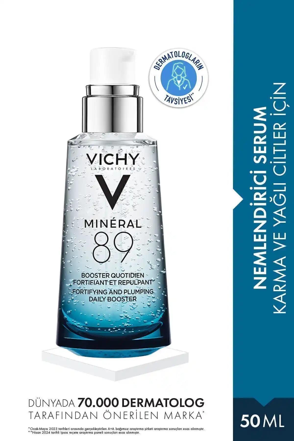 Vichy Mineral 89 Fortifying and Plumping Günlük Nemlendirici Serum Özellikleri ve Faydaları