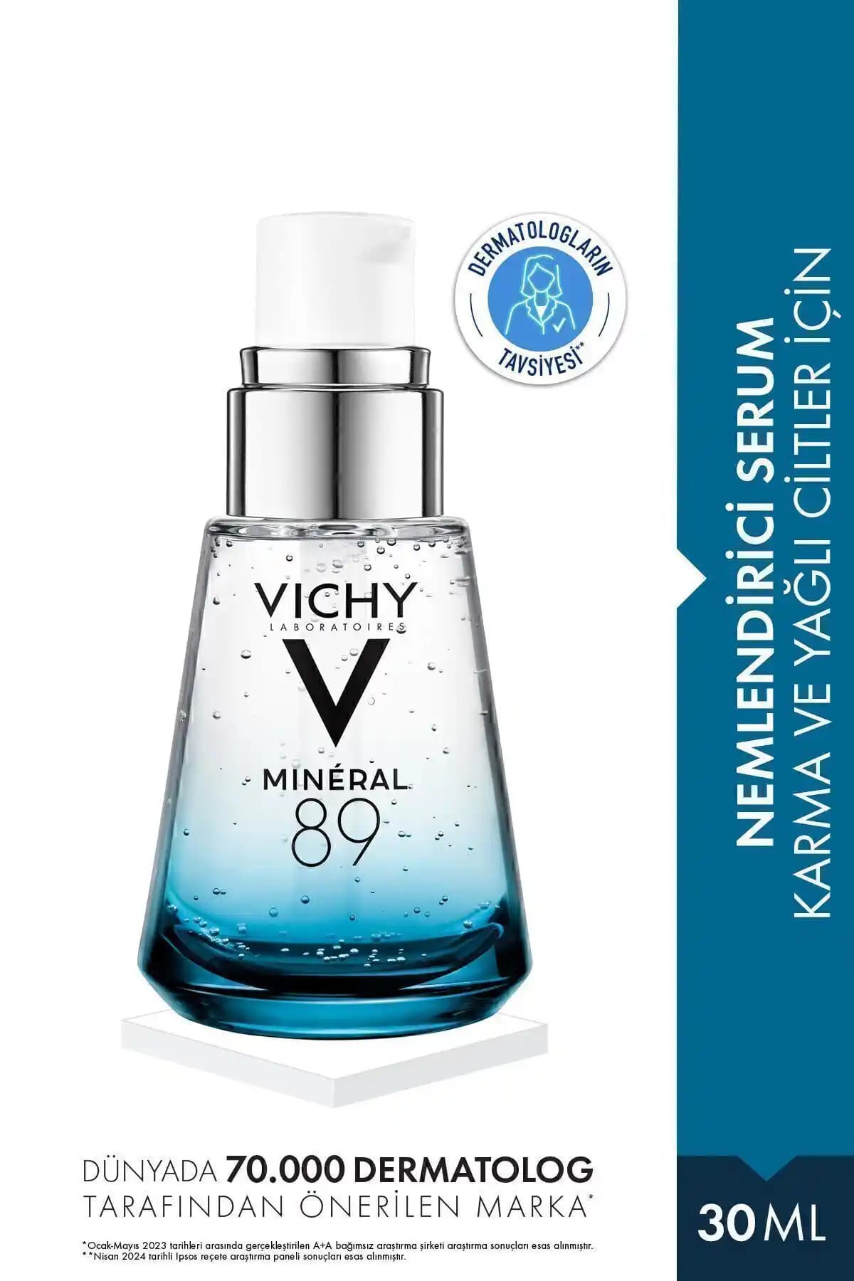 Vichy Mineral 89 Hyalüronik Asit İçeren Nemlendirici ve Güçlendirici Serum Özellikleri ve Kullanım Tavsiyeleri