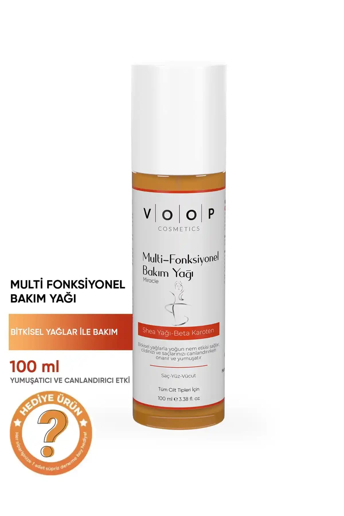 VOOP Çok Fonksiyonlu Bakım Yağı: Doğal İçeriklerle Cilt ve Saç Bakımında Yeni Dönem