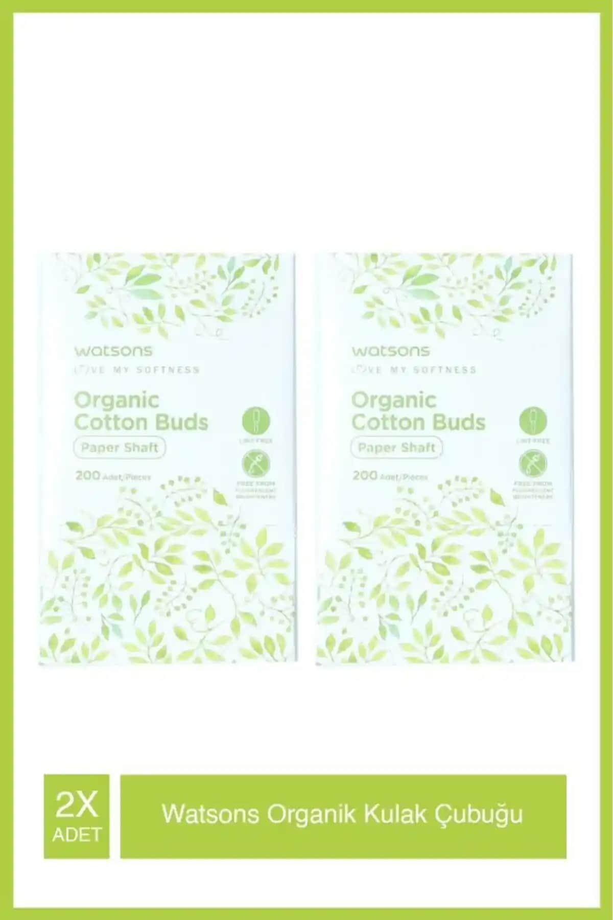 Watsons Organik Kulak Çubuğu: Doğal ve Hijyenik Kulak Temizliği İçin Güvenilir Seçenek