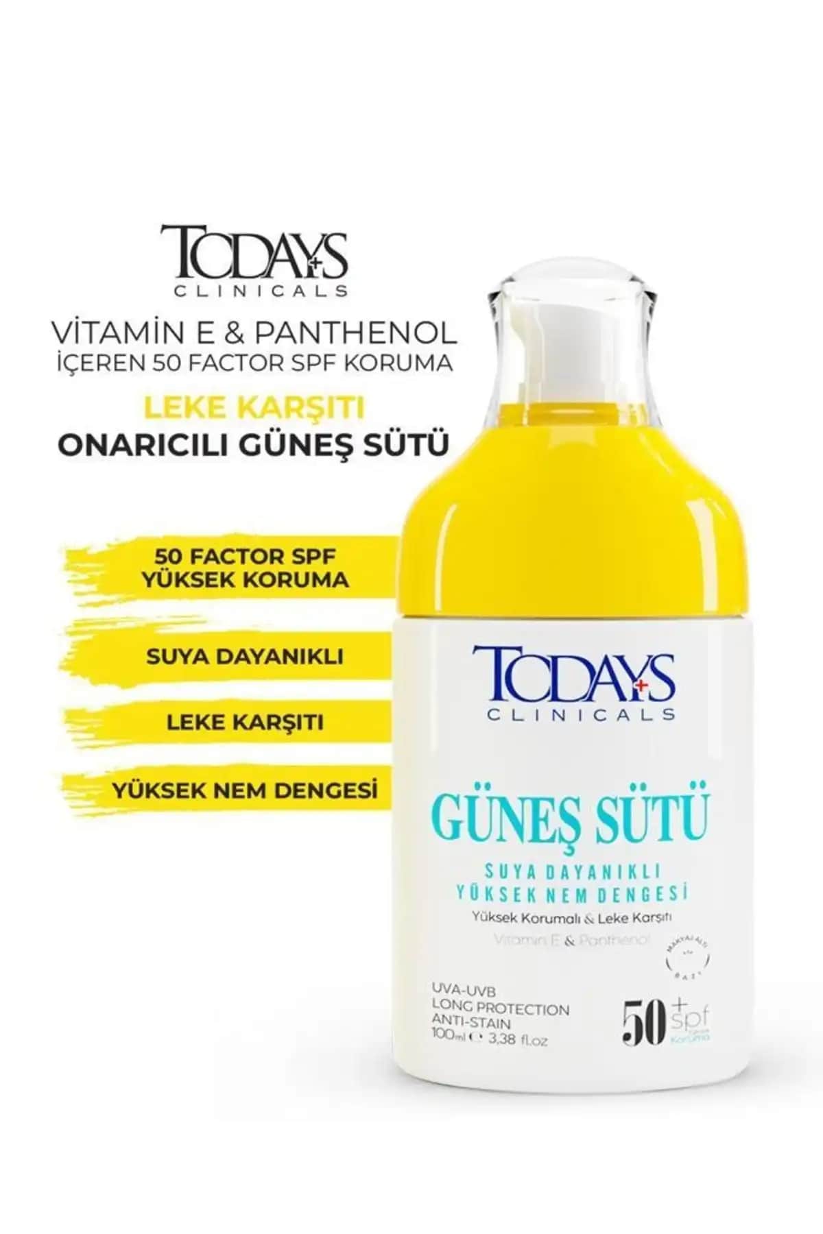 2025'te Güneşin Zararlı Etkilerine Karşı TODAYS CLİNİCALS SPF 50+ ile Korunun