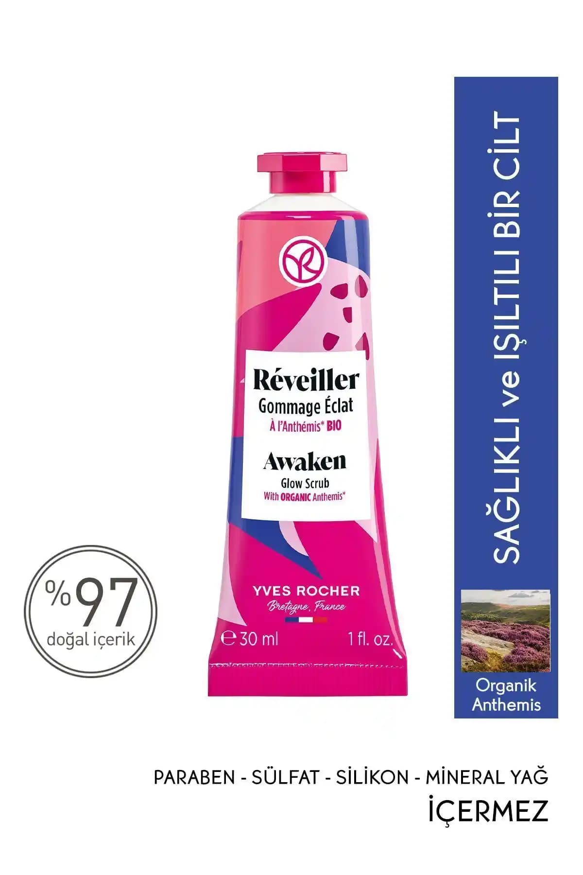 Yves Rocher Arındırıcı Peeling ile Cildinizi Derinlemesine Temizleyin ve Parlaklığını Artırın