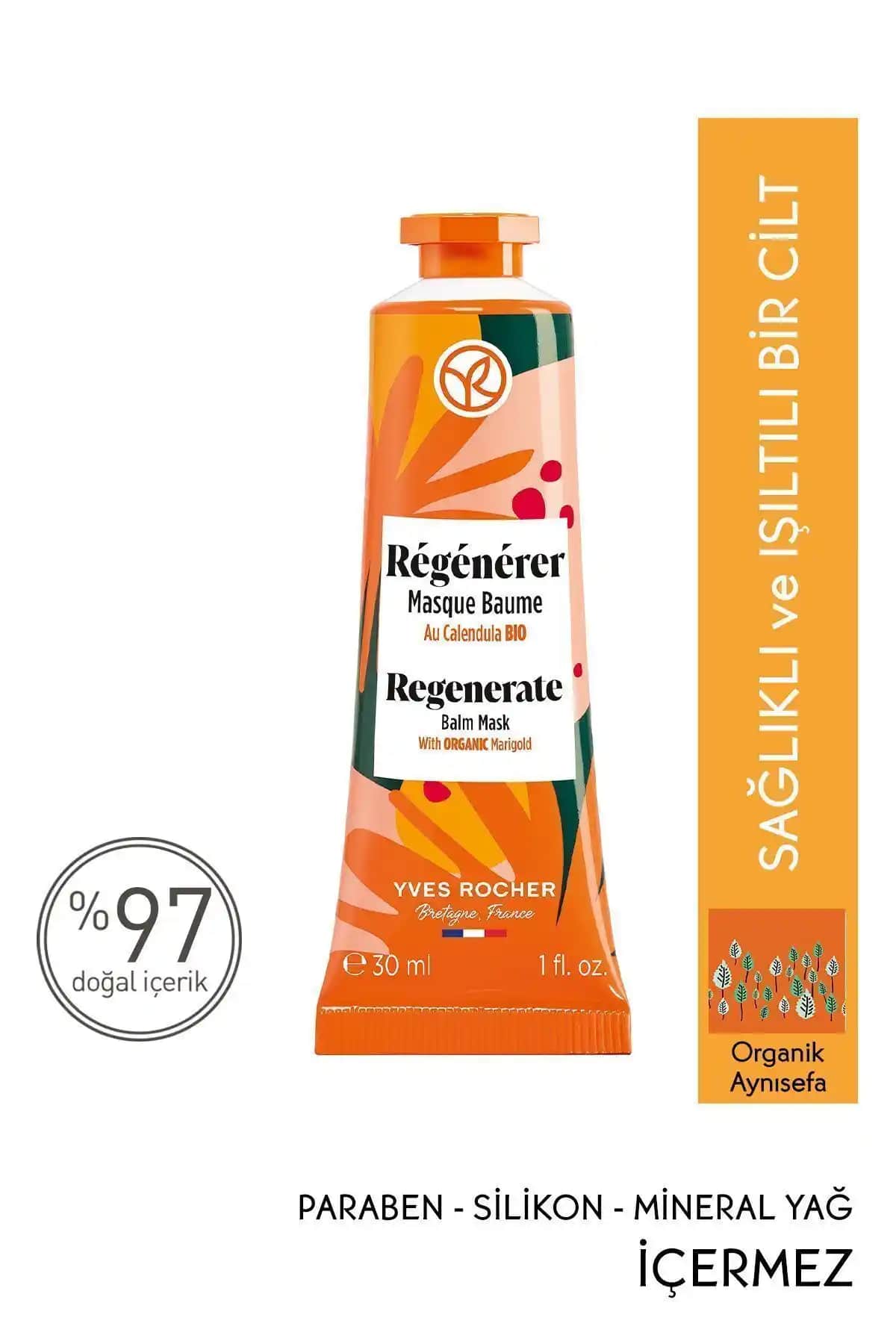 Yves Rocher Canlan<dı>ran Besleyici Maske: Doğal ve Organik İçeriklerle Cilt Yenileme