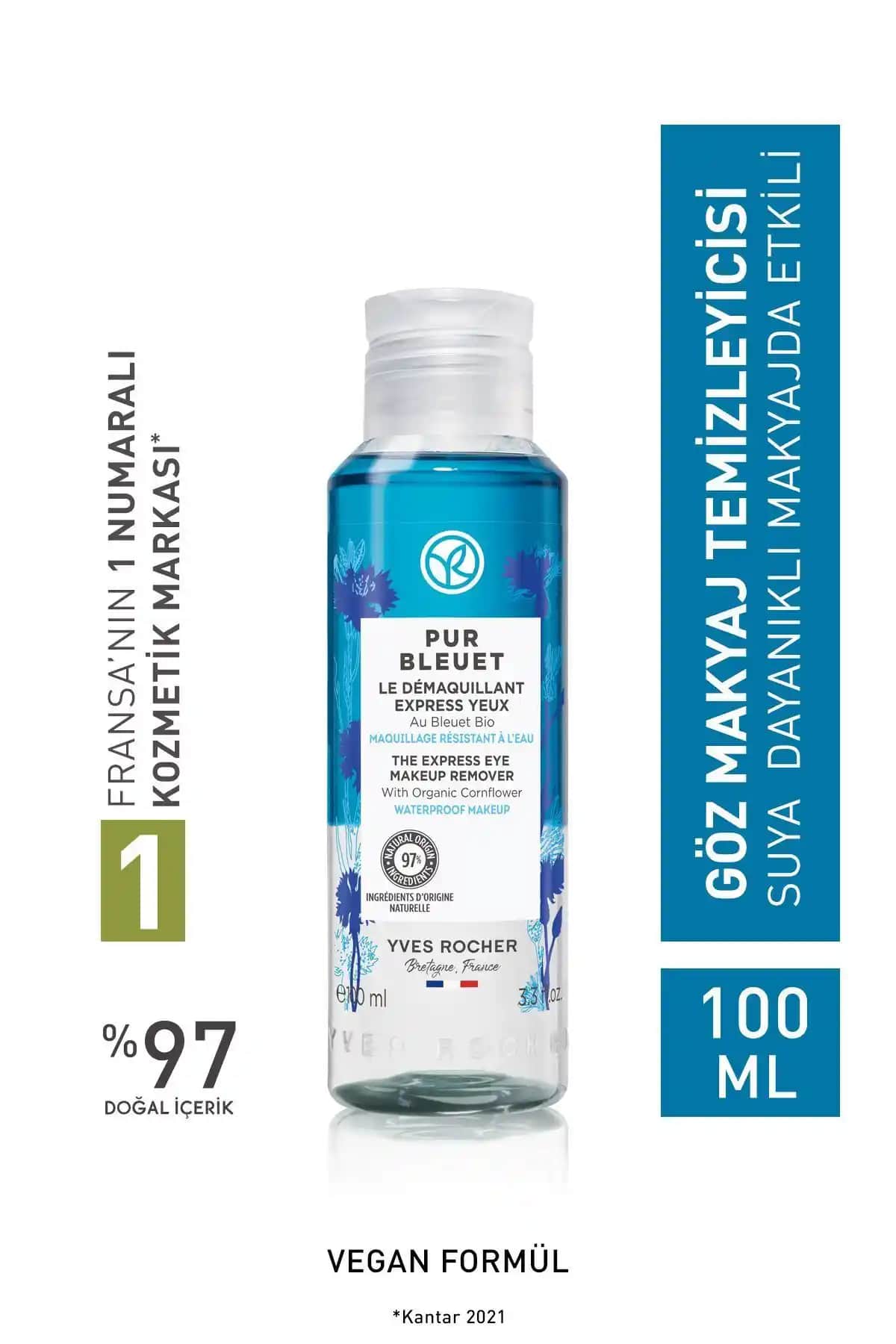Yves Rocher Çift Fazlı Göz Makyaj Temizleyici Ürün İncelemesi ve Kullanım Rehberi