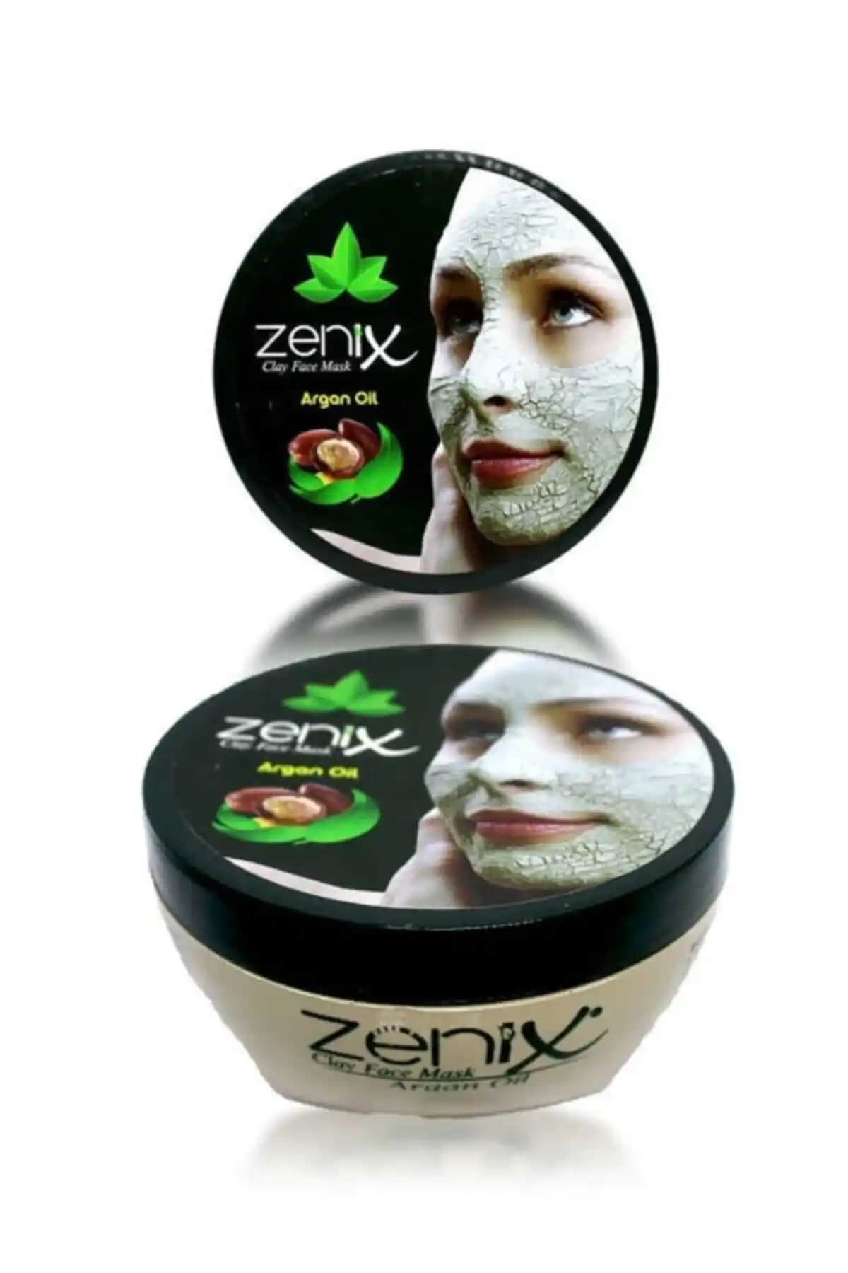 Zenix Argan Yağı Özlü Killi Yüz Maskesi: Yağlı ve Akneye Yatkın Ciltler İçin Doğal Temizlik ve Nemlendirme