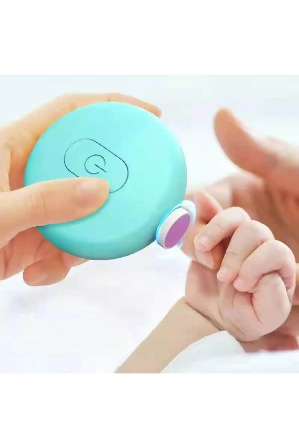 Zigver Yenidoğan ve Çocuklar İçin Güvenli Pilli Tırnak Törpüsü Seti