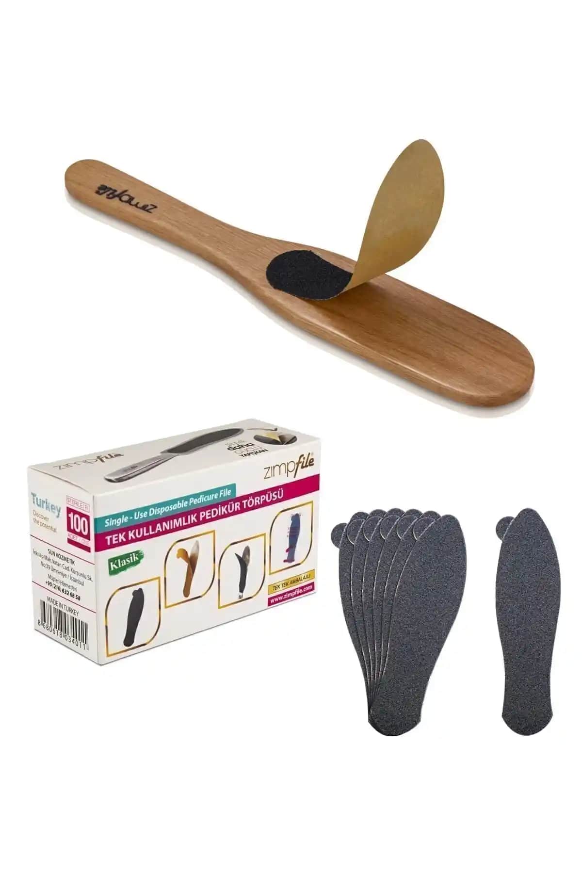 Zimpfile Topuk Törpüsü Seti: Hijyenik ve Etkili Ayak Bakım Çözümü