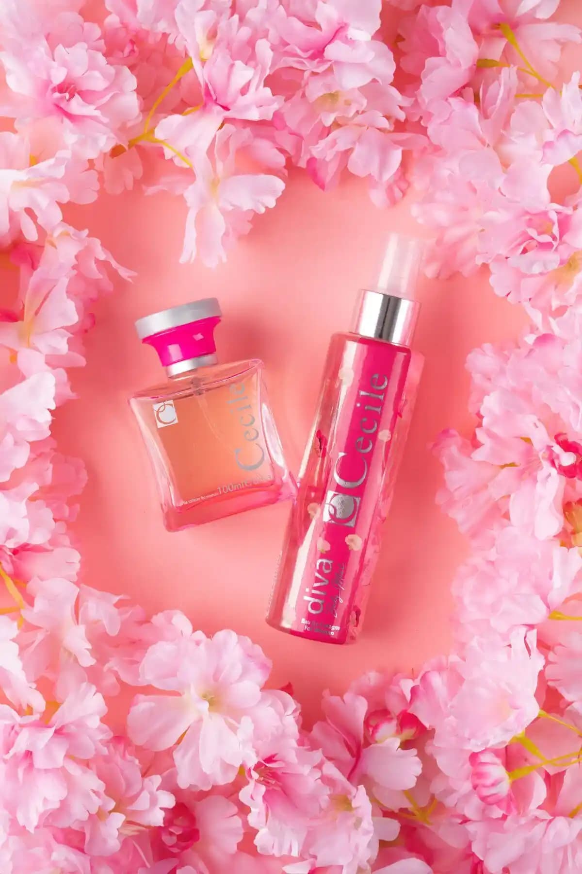 Cecile Kofre 100 ml EDT ve 150 ml Bod Mist Diva: Ferah ve Kalıcı Deneyim