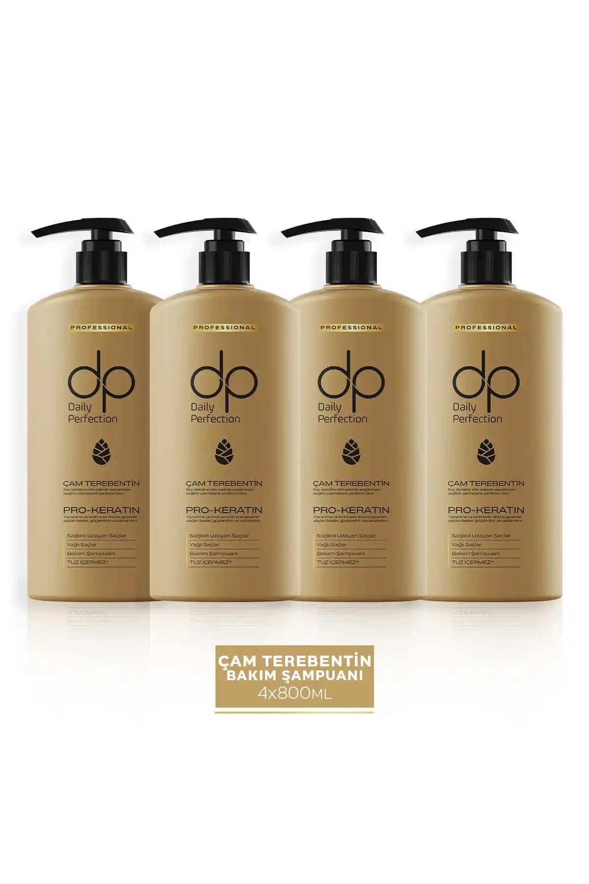 dp Daily Perfection Şampuan: Çam Terebentin ile Doğal Saç Bakımı