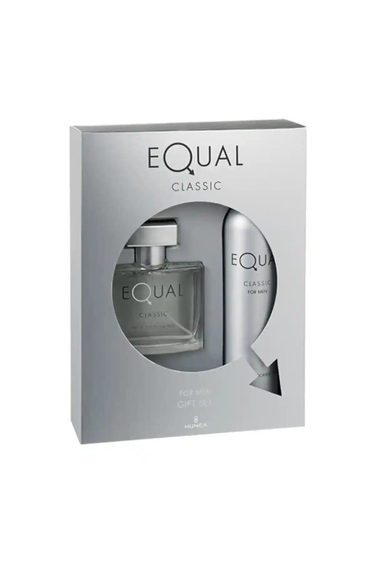 Equal Men EDT ve Deodorant Seti: Modern Erkekler İçin Kalıcı Koku ve Hediye