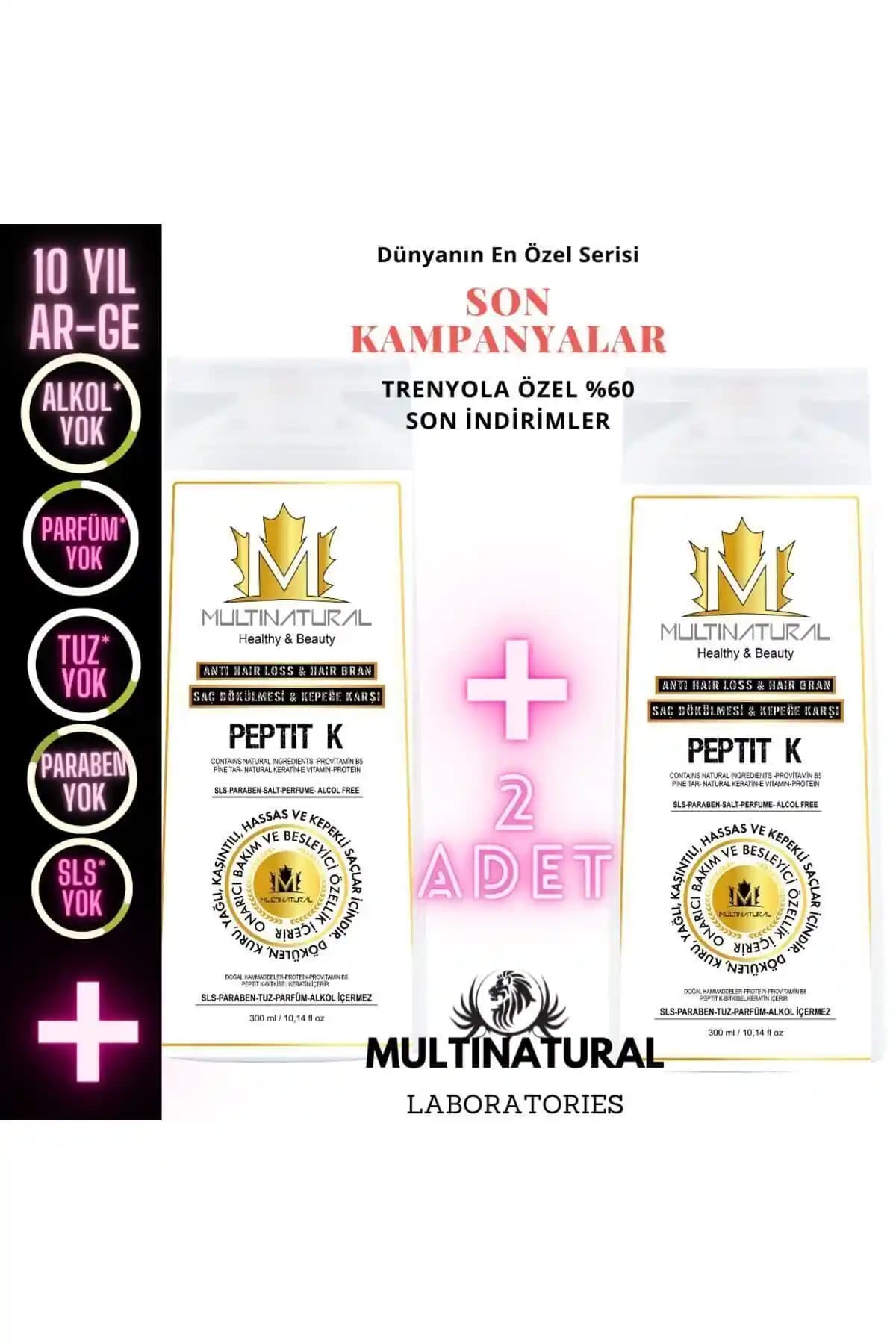 Multinatural Kepek Şampuanı ile Saç Dökülmesine Son Verin