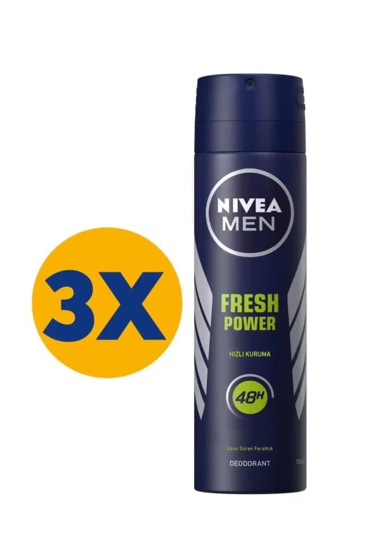 NIVEA MEN Erkek Sprey Deodorant Fresh Power Ürün İncelemesi ve Özellikleri