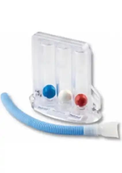 3M Triflo 3 Toplu Solunum Egzersizi Cihazı Akciğer Güçlendirme ve Rehabilitasyon