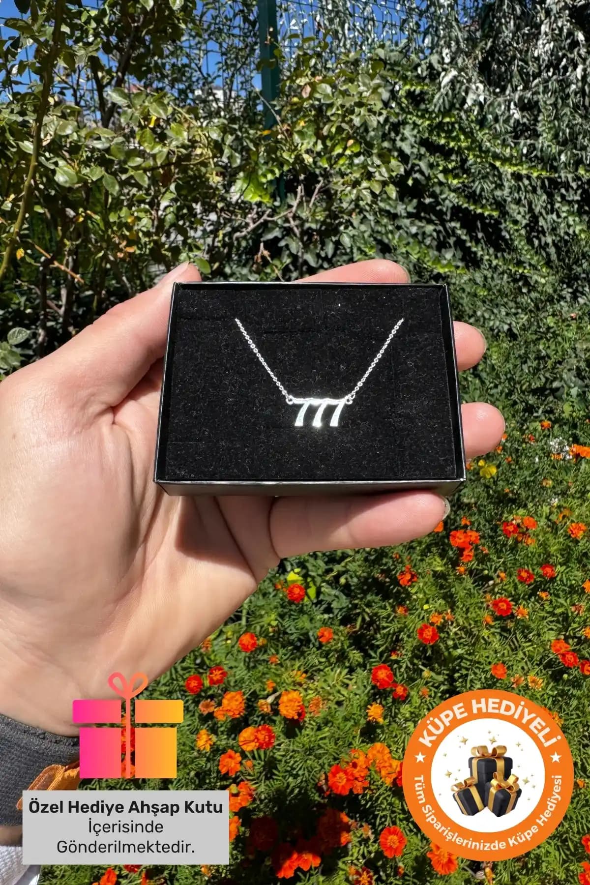 925 Ayar Gümüş Kaplama Melek Figürlü Kolye Sevgililer Günü İçin Uygun Hediye