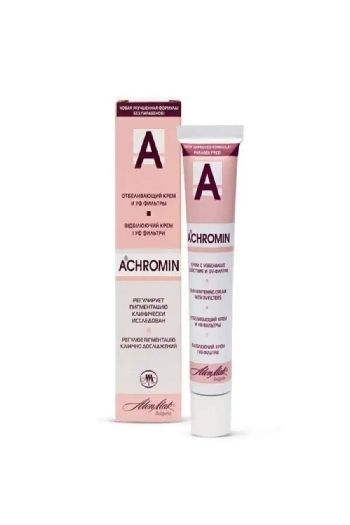Achromin Lekelere Karşı Beyazlatıcı Krem: Cilt Tonunu Dengeleyen ve Parlaklık Sağlayan Ürün