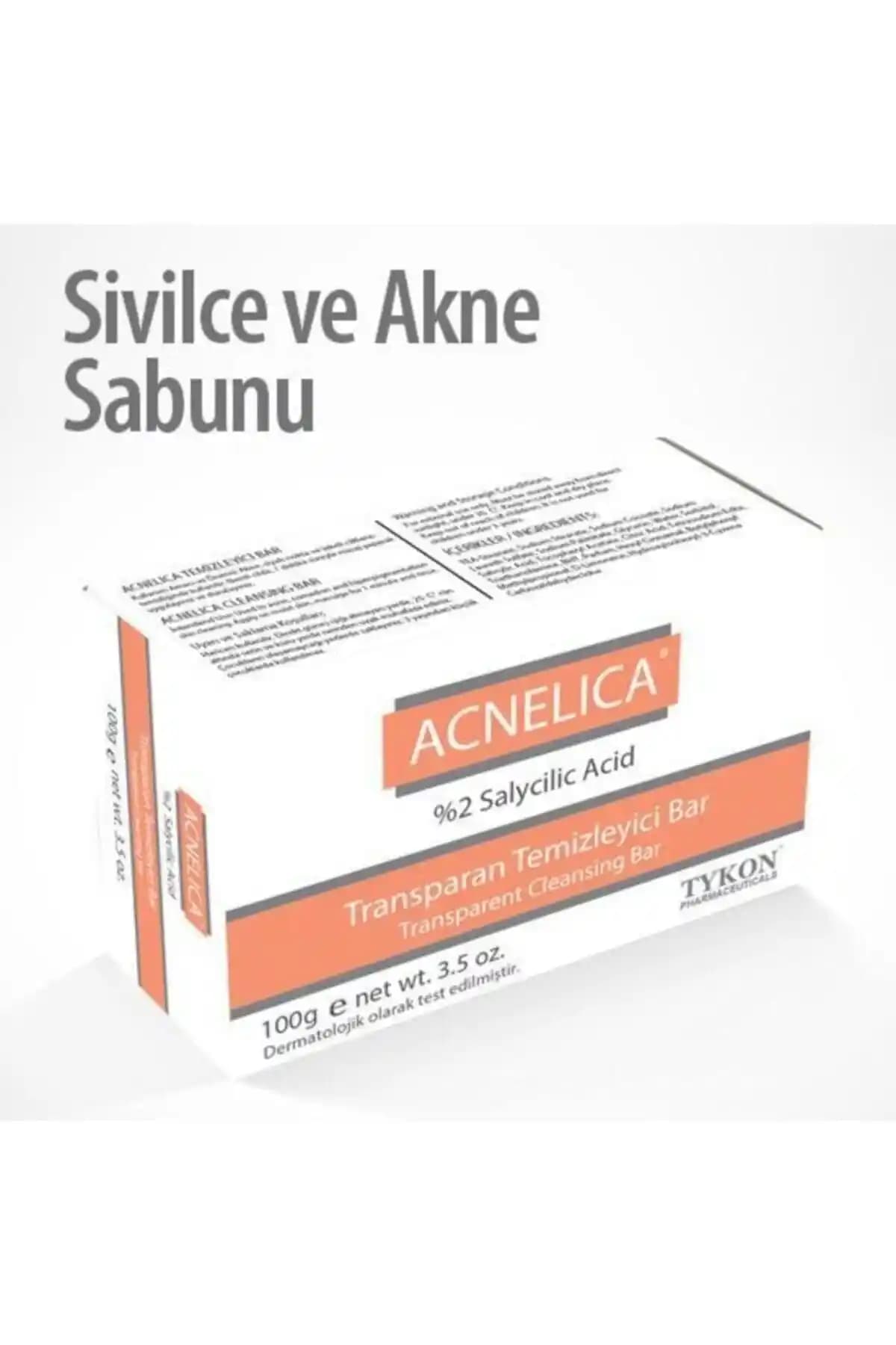 Acnelica Temizleyici Bar %2 Siyah Nokta ve Sivilce Sabunu Cilt Bakımında Yeni Bir Dönem