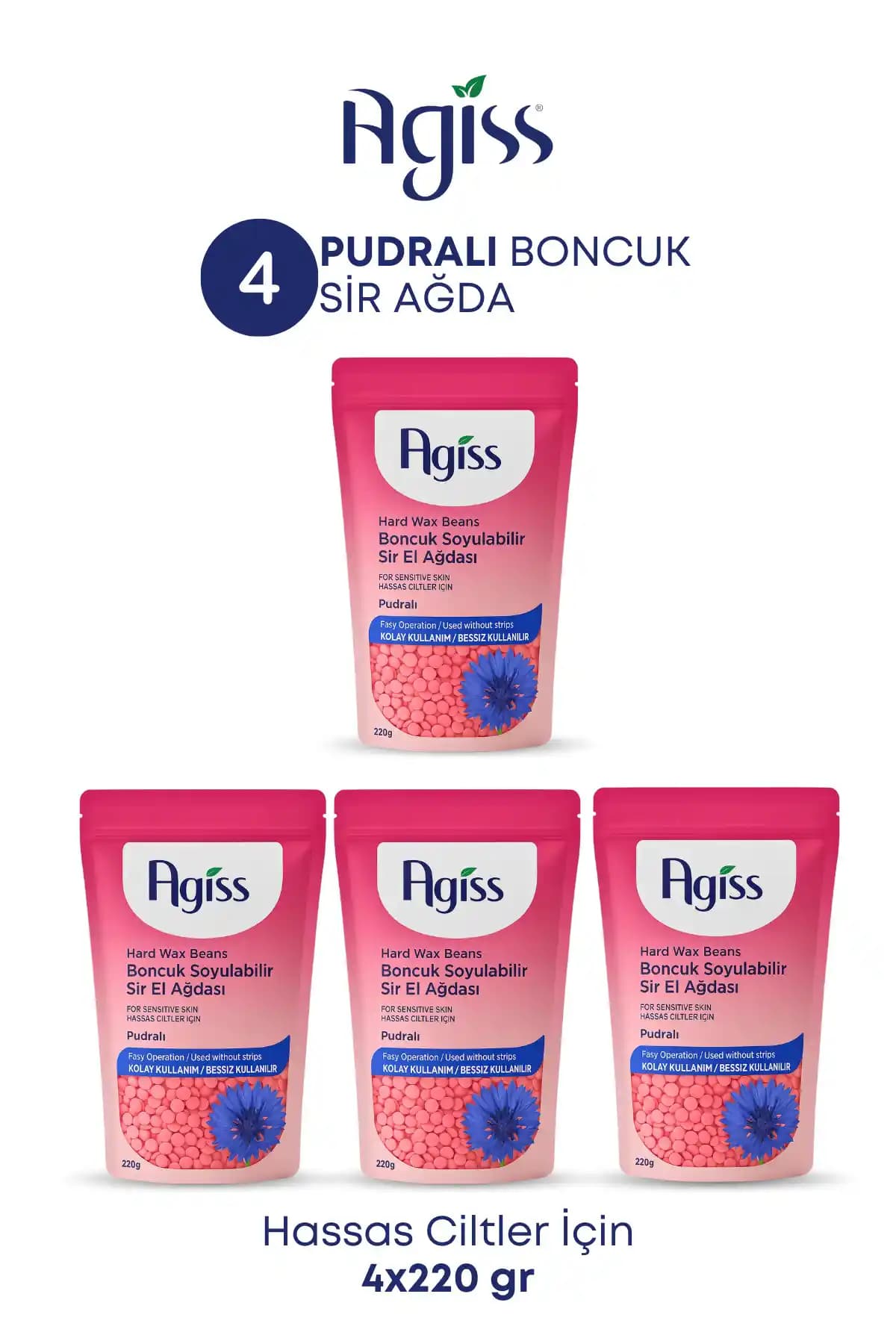 AGISS Boncuk İnci Şer Ağda Hassas Ciltler İçin Güvenli ve Etkili Epilasyon Çözümü