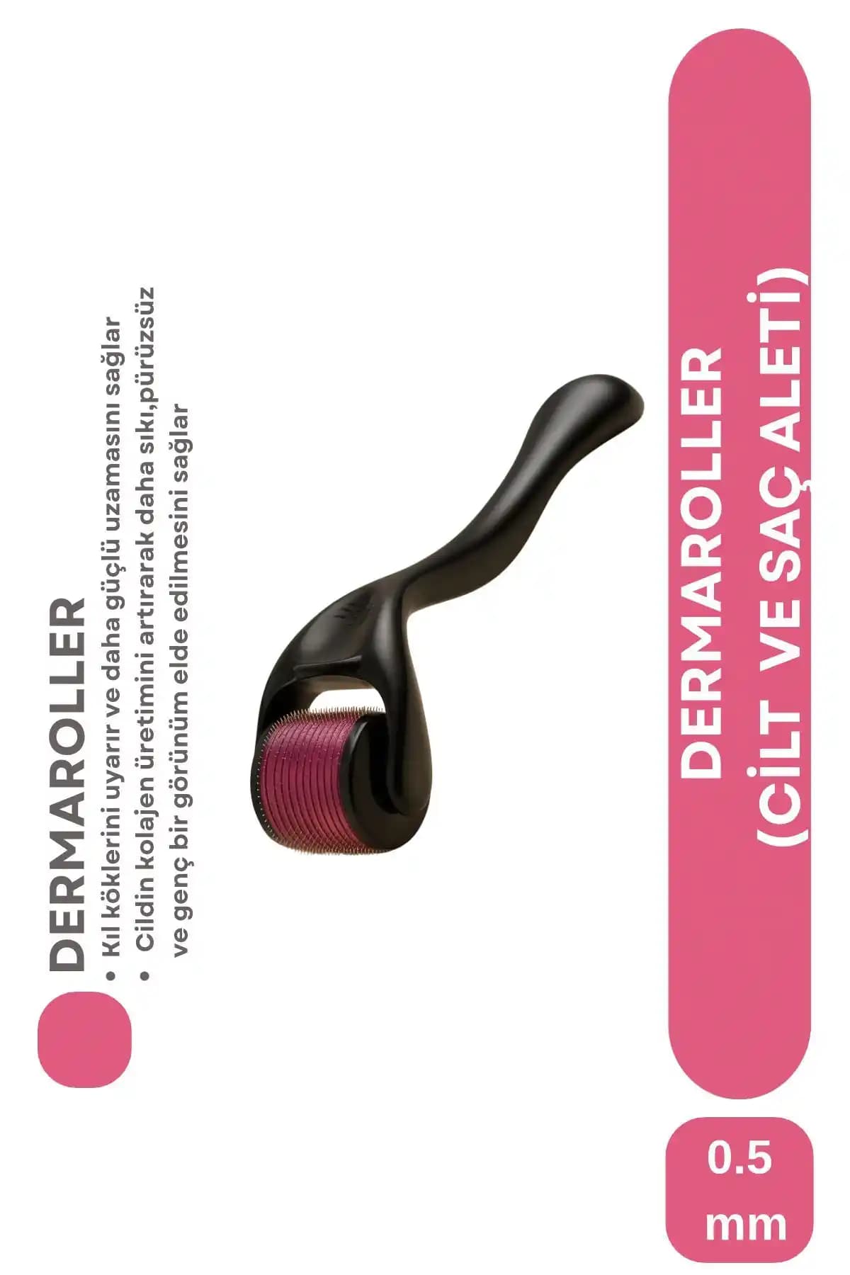 Anunnaki Titanyum Uçlu 540 İğneli Derma Roller ile Cilt ve Saç Bakımında Yenilikçi Çözüm