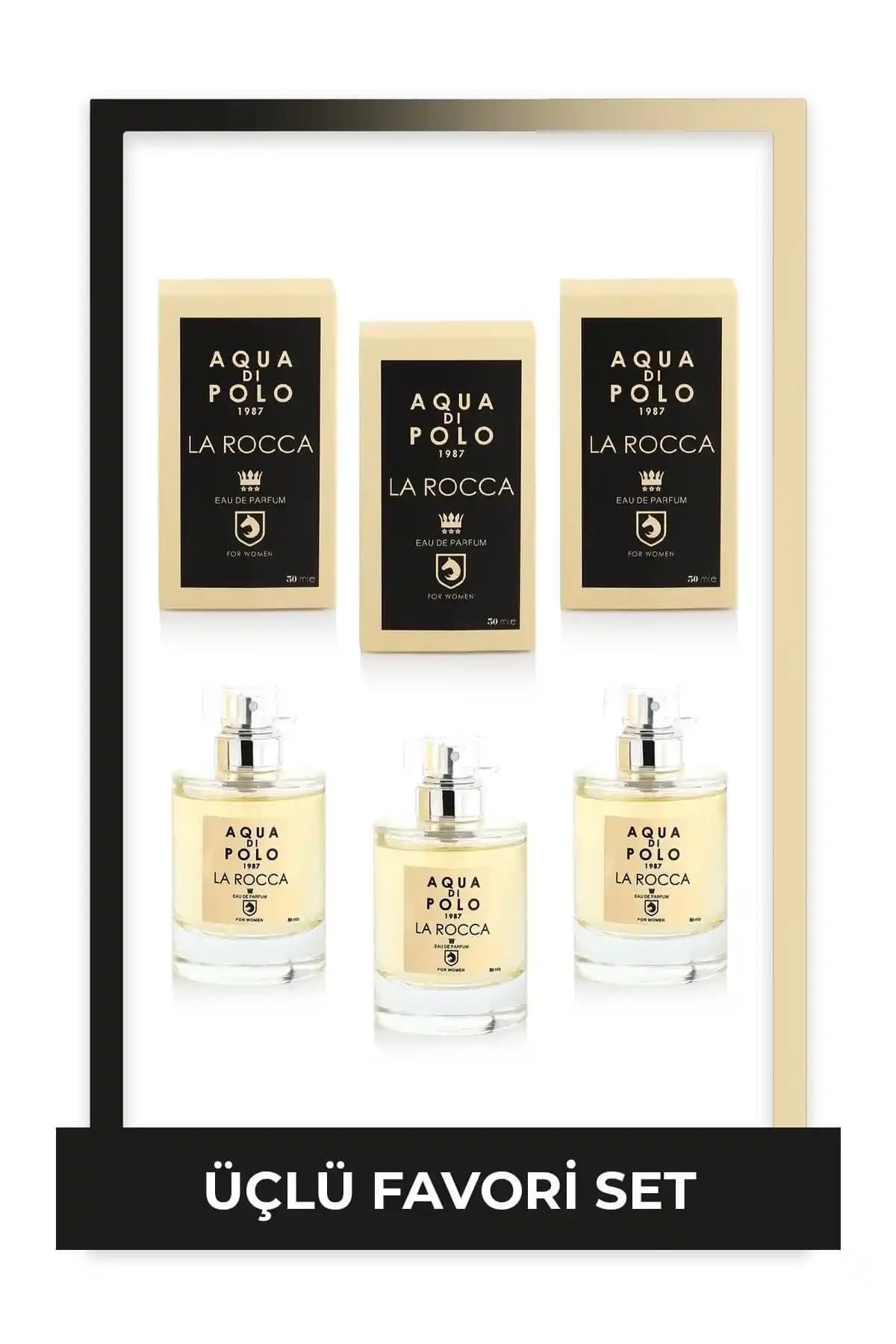 Aqua Di Polo 1987 La Rocca Edp Kadınlar İçin Oryantal ve Kalıcı Parfüm 50 ml