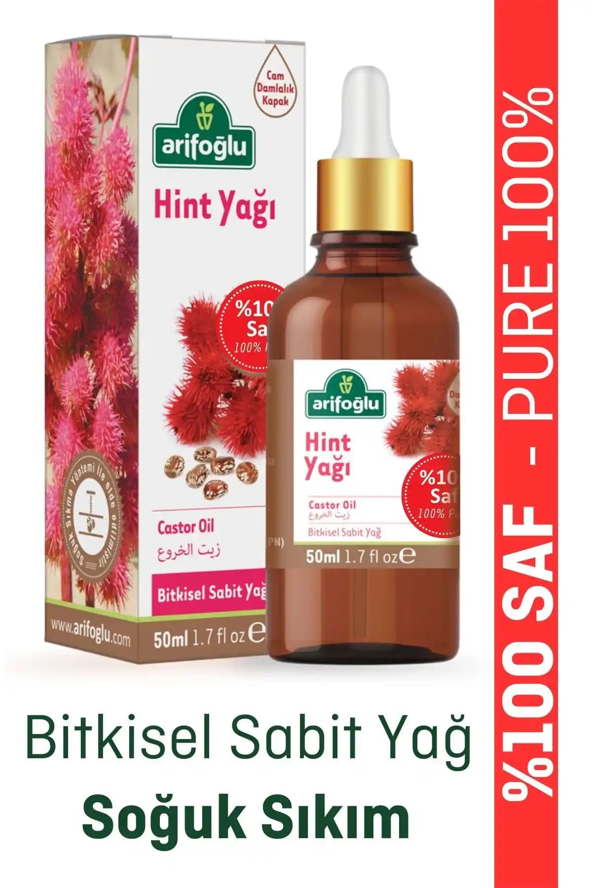 Arifoğlu Hint Yağı: Doğal ve Saf İçeriğiyle Çok Yönlü Bakım Ürünü Özellikleri