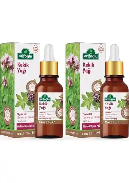 Arifoğlu Kekik Yağı 20+20 ml Seti Doğal Aromaterapi ve Güzellik Fırsatı