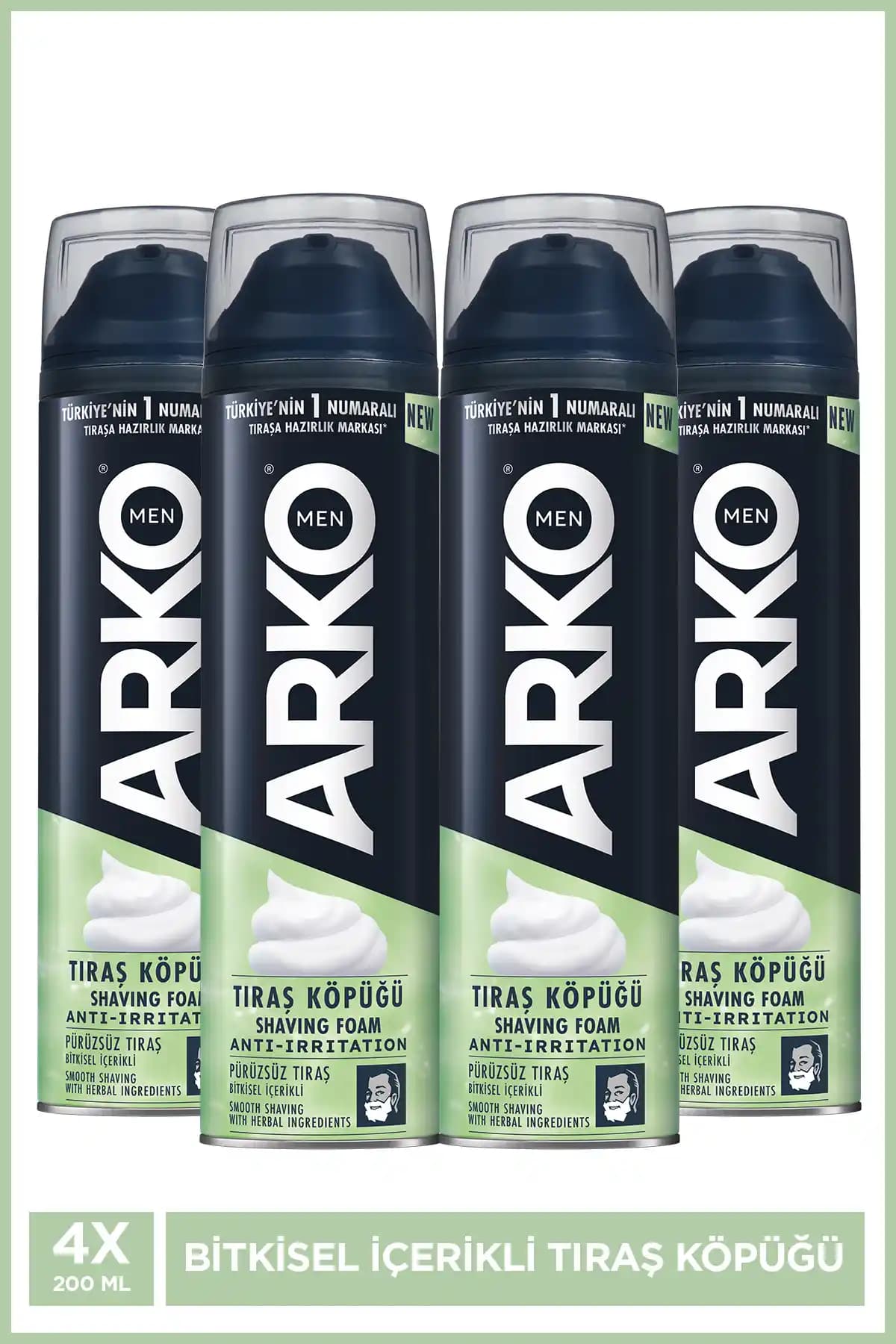 Arko Men Anti-Irritation Erkek Tıraş Köpüğü: Hassas Ciltler İçin Güvenilir ve Konforlu Çözüm