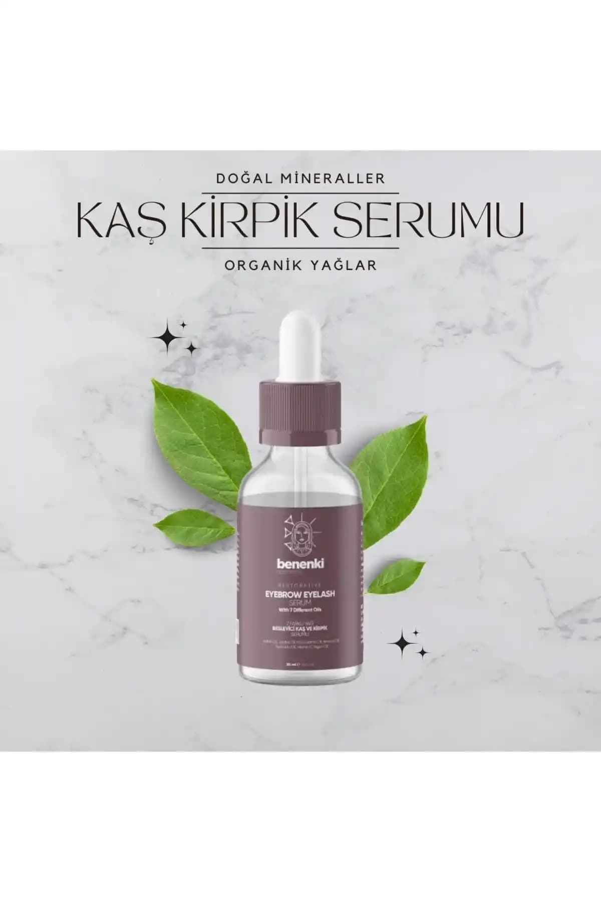 Benenki Cosmetic Kaş, Kirpik ve Saç Serumu: Doğal Güzelliğin Anahtarı ve Kullanım İpuçları