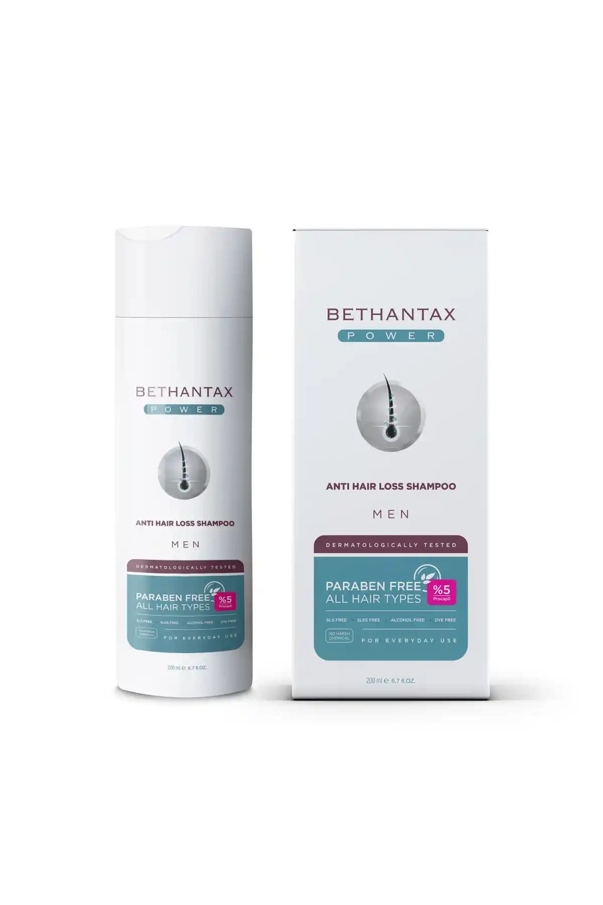 Bethantax Power Anti Hair Loss Şampuanı Saç Dökülmesine Karşı Güçlü Koruma