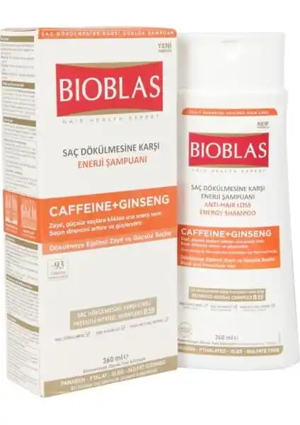 Bioblas Enerji Şampuanı 360 ml Saç Dökülmesine Karşı Güçlü ve Doğal Bir Çözüm